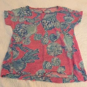 Lilly Pulitzer Linen top